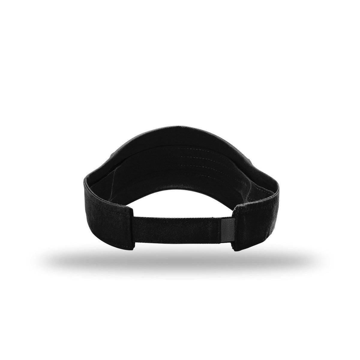 no-logo Richardson Garment Washed Visor-Richardson-Thread Logic