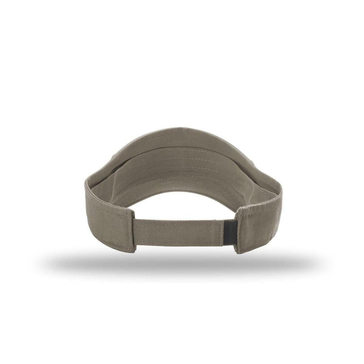 no-logo Richardson Garment Washed Visor-Richardson-Thread Logic