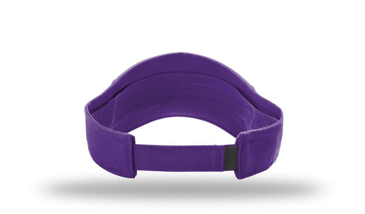 no-logo Richardson Garment Washed Visor-Richardson-Thread Logic