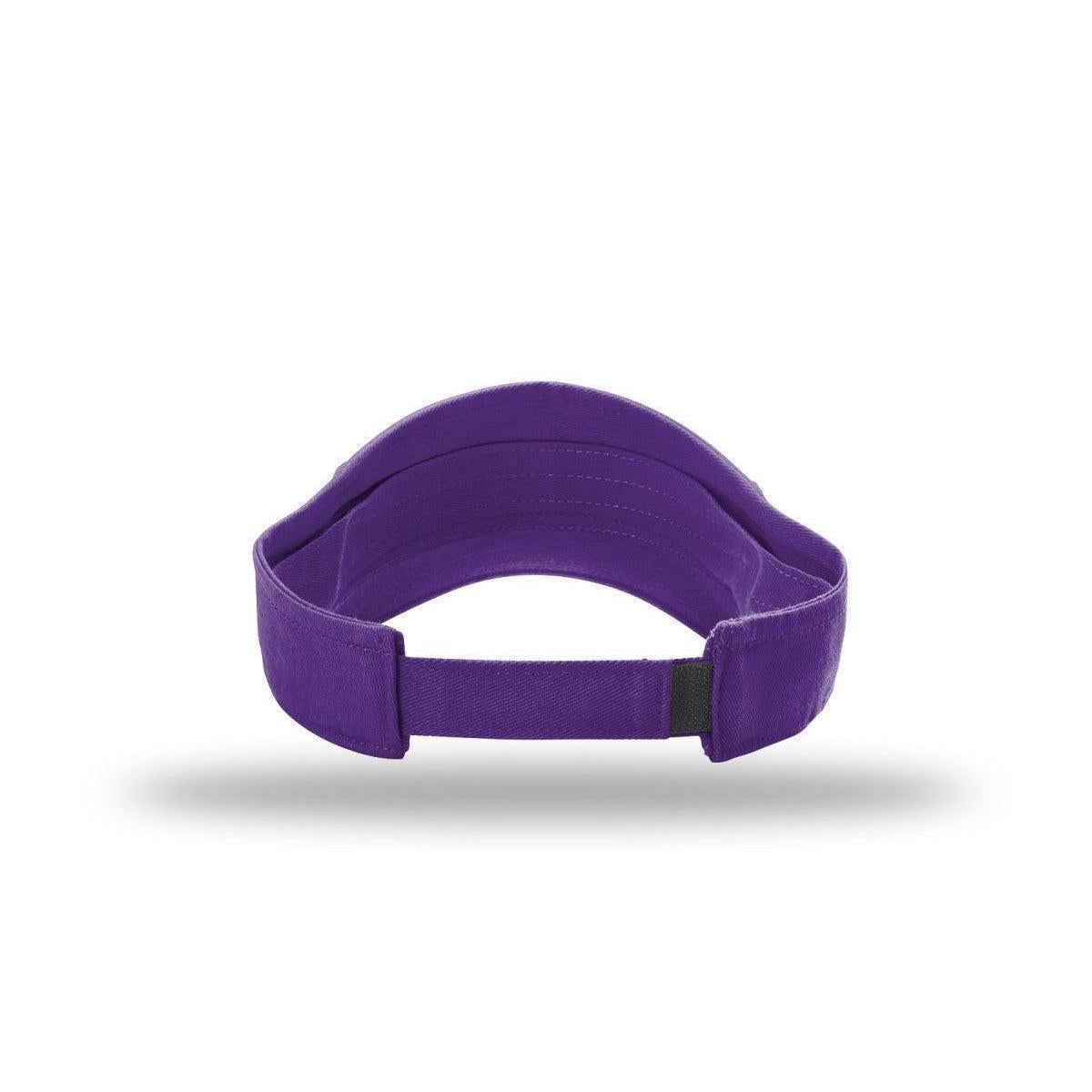 no-logo Richardson Garment Washed Visor-Richardson-Thread Logic
