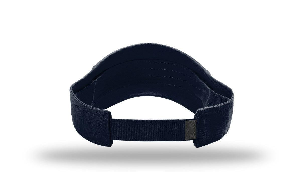 no-logo Richardson Garment Washed Visor-Richardson-Thread Logic