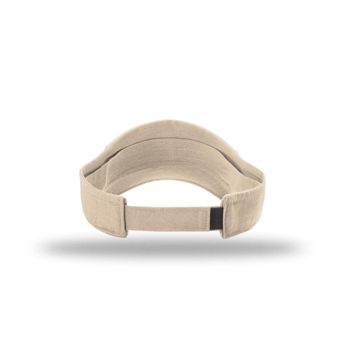 no-logo Richardson Garment Washed Visor-Richardson-Thread Logic