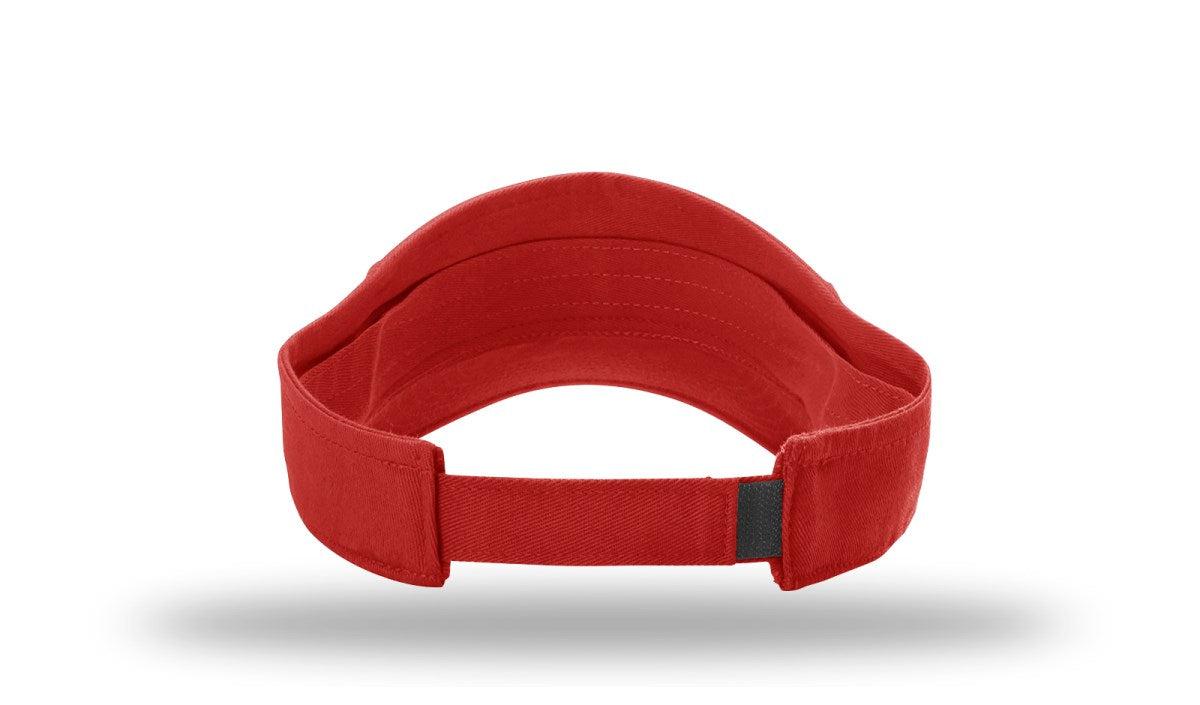 no-logo Richardson Garment Washed Visor-Richardson-Thread Logic