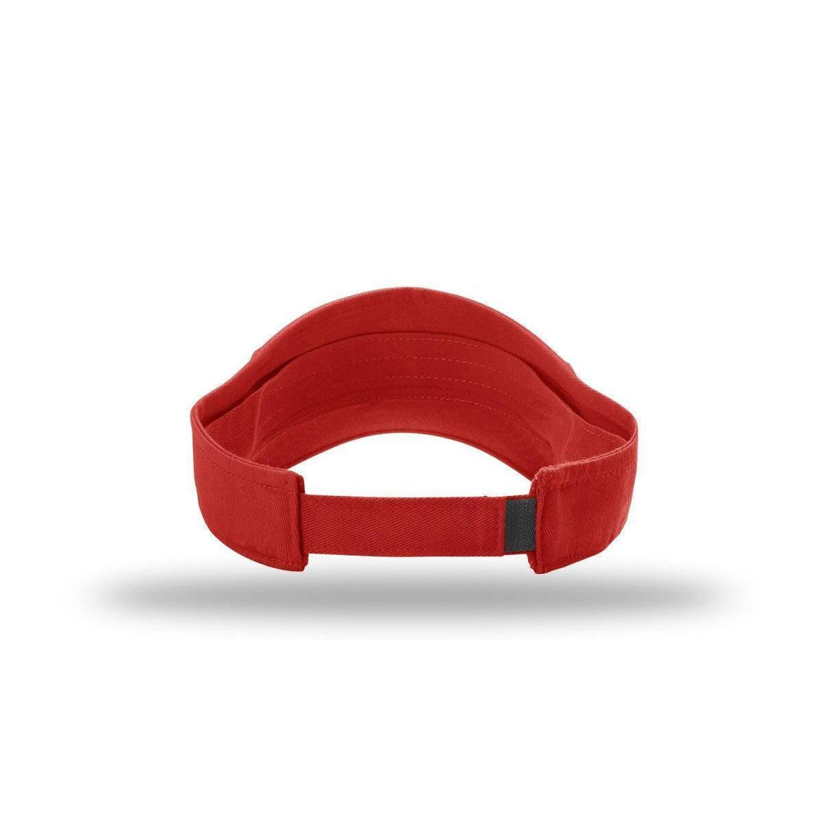 no-logo Richardson Garment Washed Visor-Richardson-Thread Logic