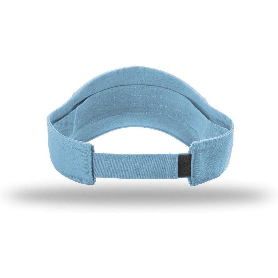 no-logo Richardson Garment Washed Visor-Richardson-Thread Logic