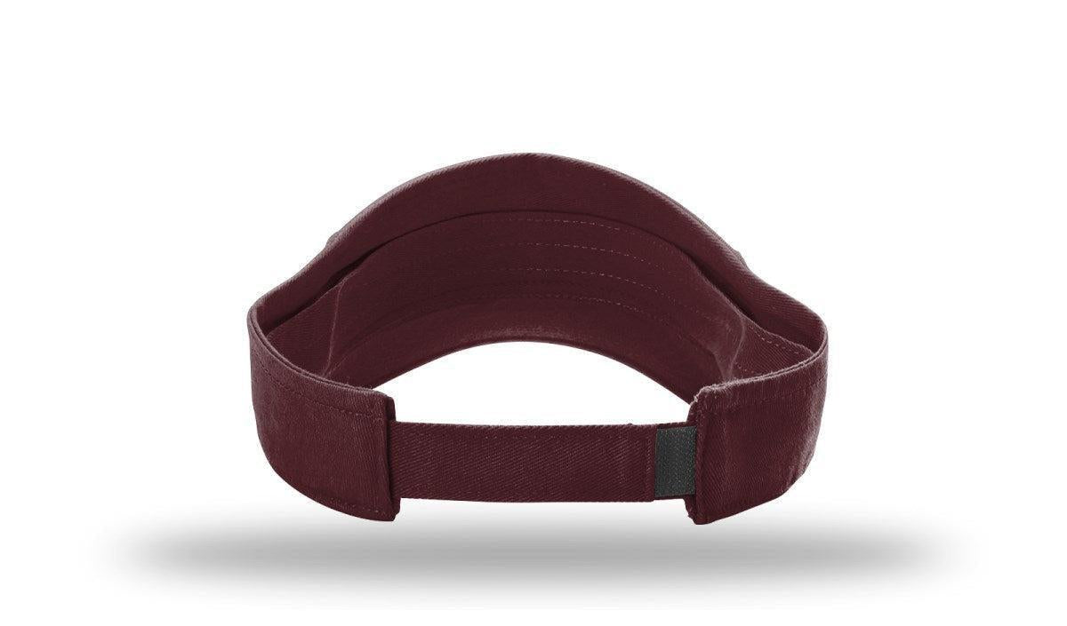 no-logo Richardson Garment Washed Visor-Richardson-Thread Logic