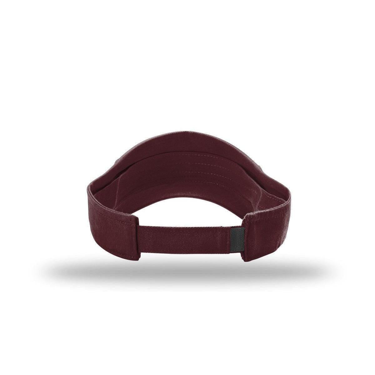 no-logo Richardson Garment Washed Visor-Richardson-Thread Logic