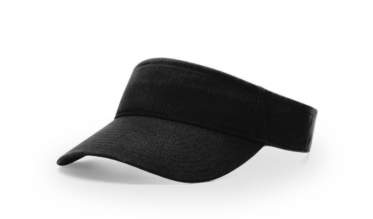 no-logo Richardson Garment Washed Visor-Richardson-Thread Logic