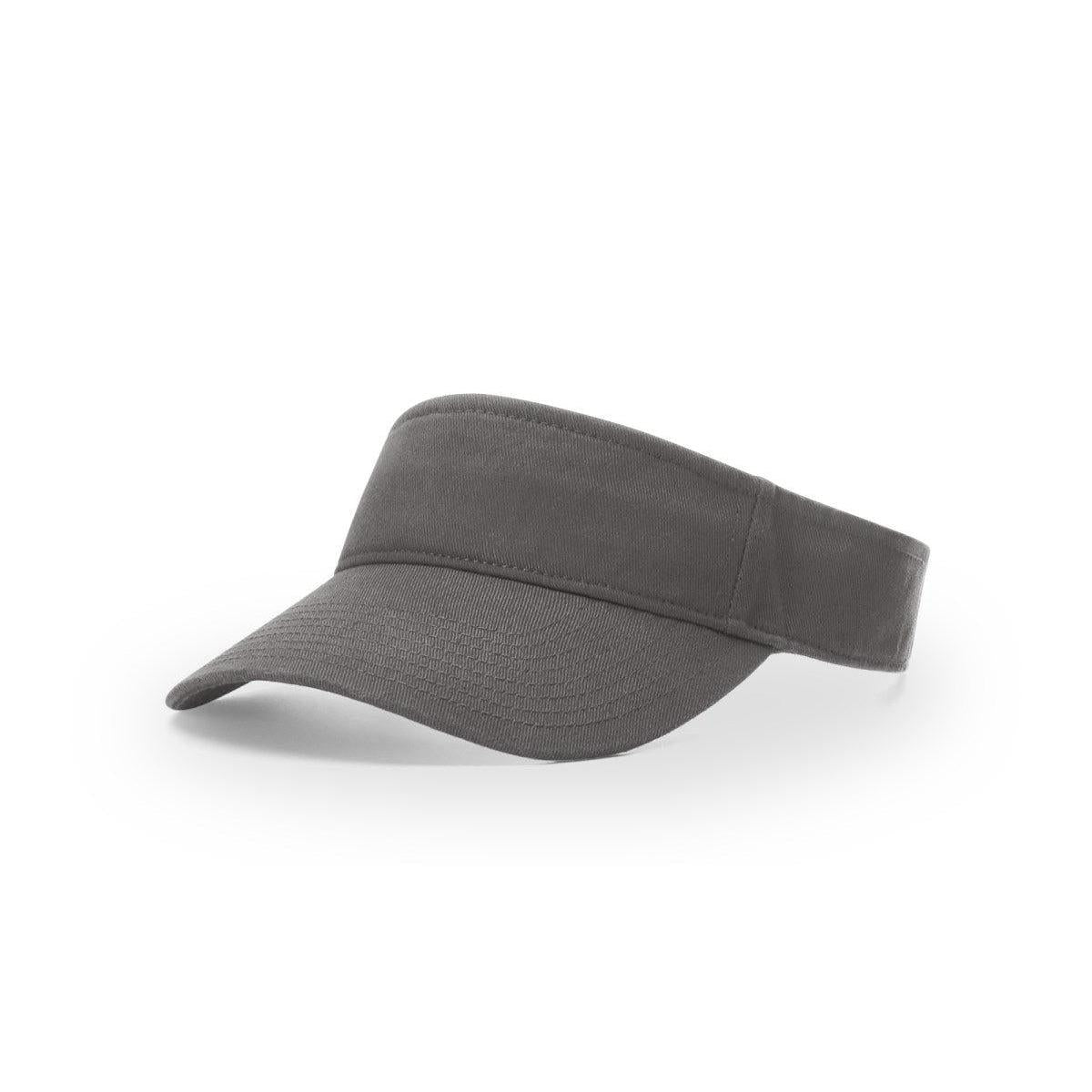 no-logo Richardson Garment Washed Visor-Richardson-Thread Logic