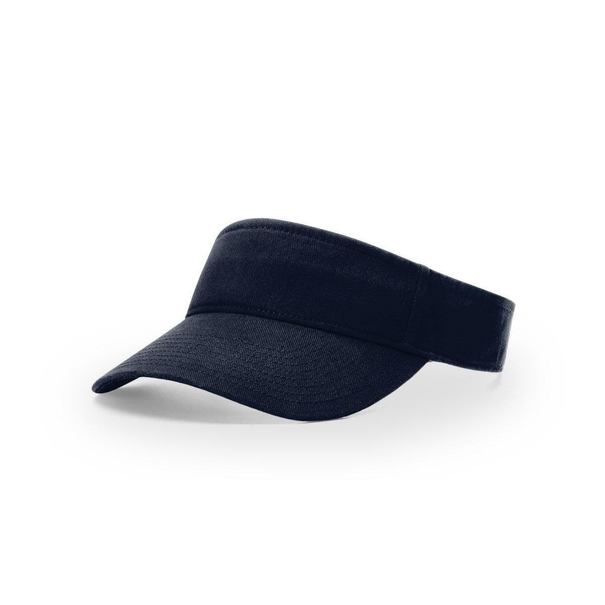 no-logo Richardson Garment Washed Visor-Richardson-Thread Logic