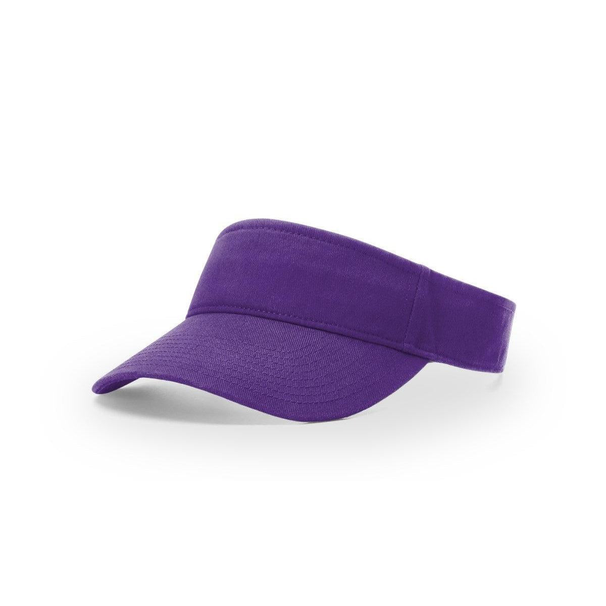 no-logo Richardson Garment Washed Visor-Richardson-Thread Logic