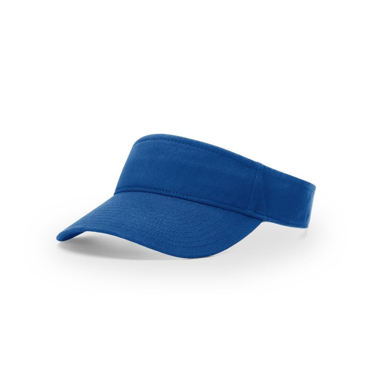 no-logo Richardson Garment Washed Visor-Richardson-Thread Logic