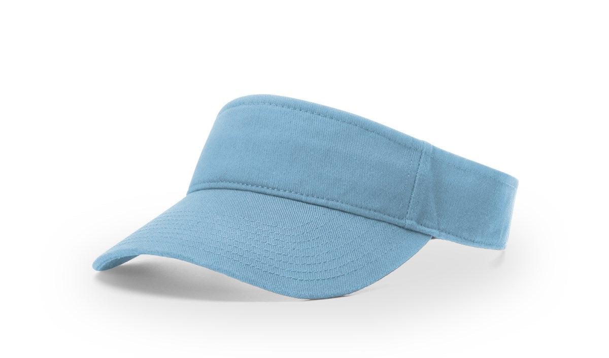 no-logo Richardson Garment Washed Visor-Richardson-Thread Logic
