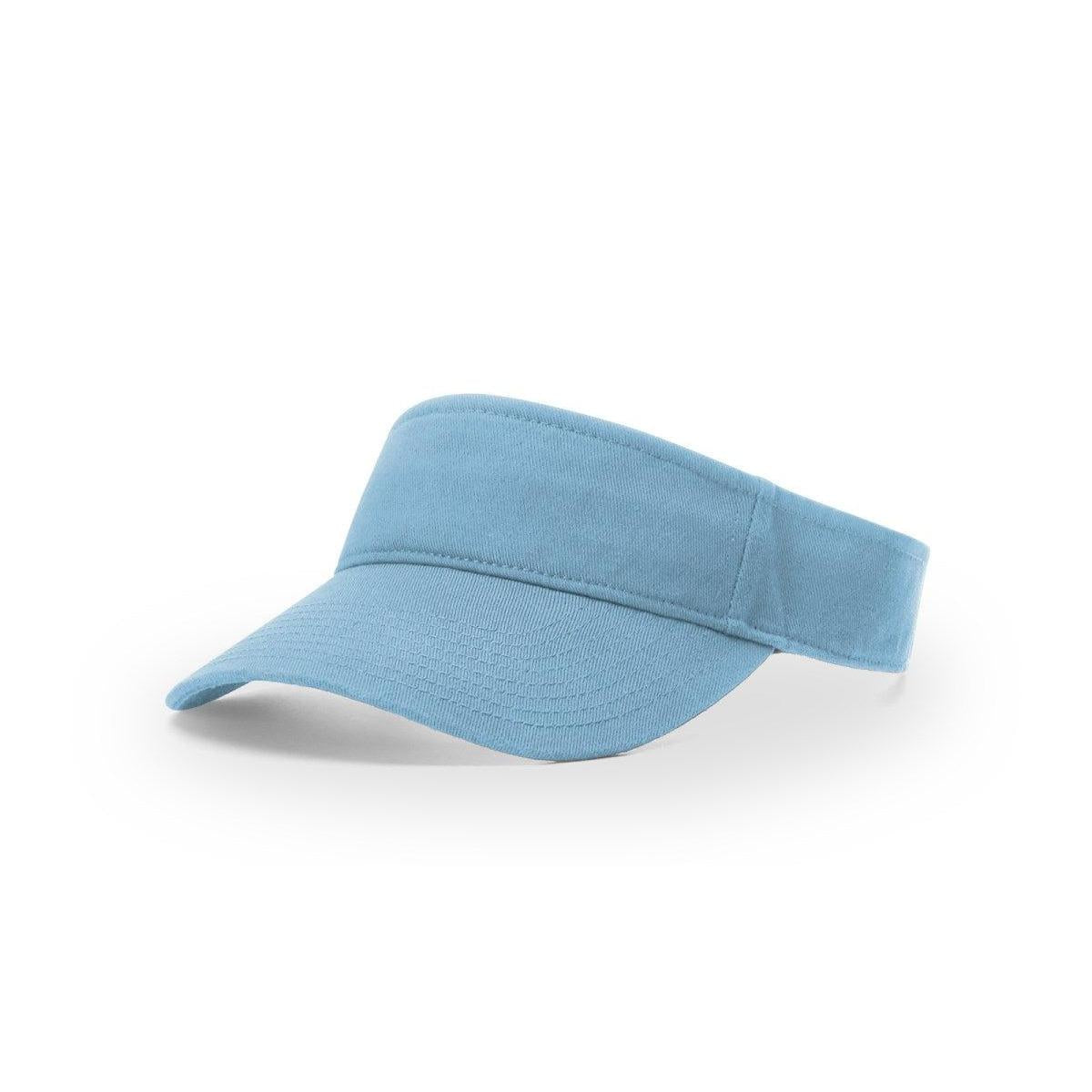 no-logo Richardson Garment Washed Visor-Richardson-Thread Logic