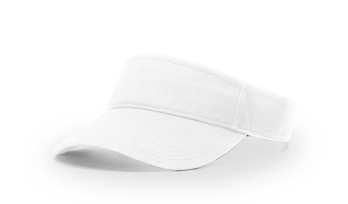 no-logo Richardson Garment Washed Visor-Richardson-Thread Logic