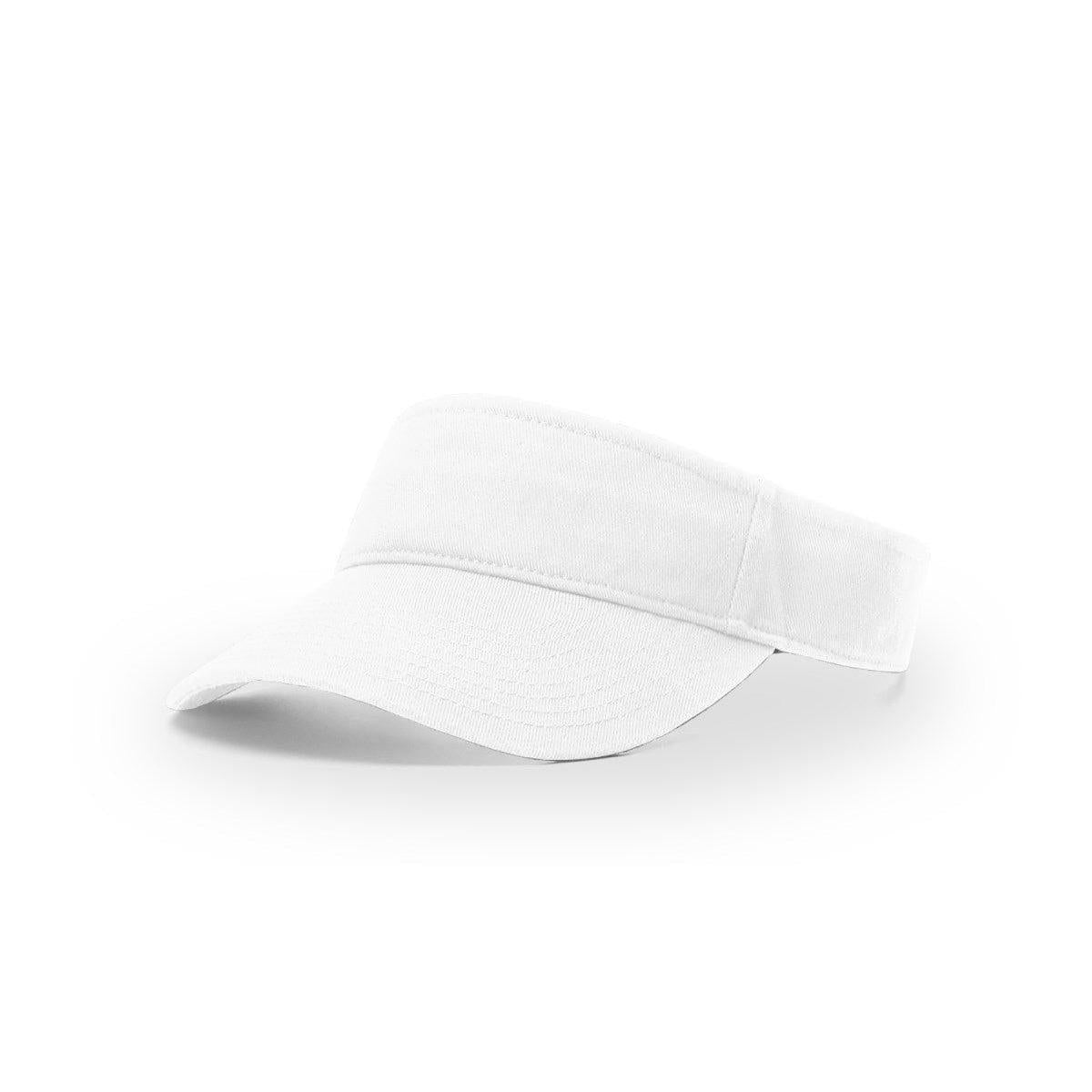 no-logo Richardson Garment Washed Visor-Richardson-Thread Logic