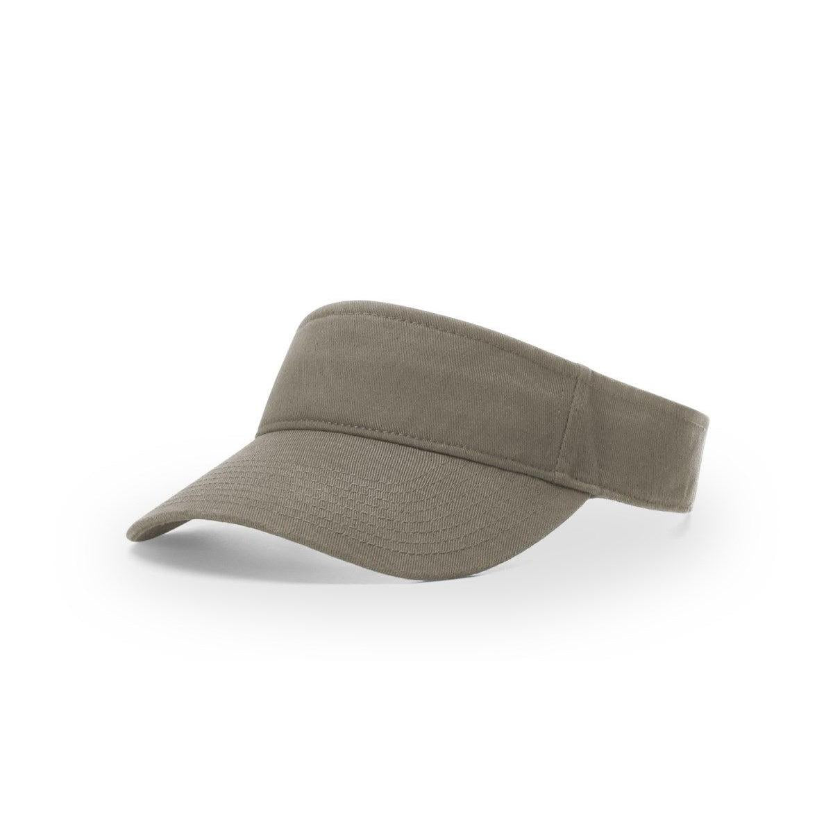 no-logo Richardson Garment Washed Visor-Richardson-Thread Logic
