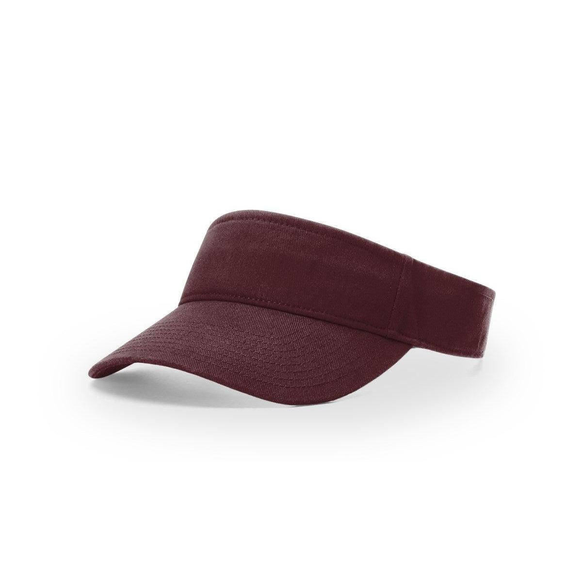 no-logo Richardson Garment Washed Visor-Richardson-Thread Logic