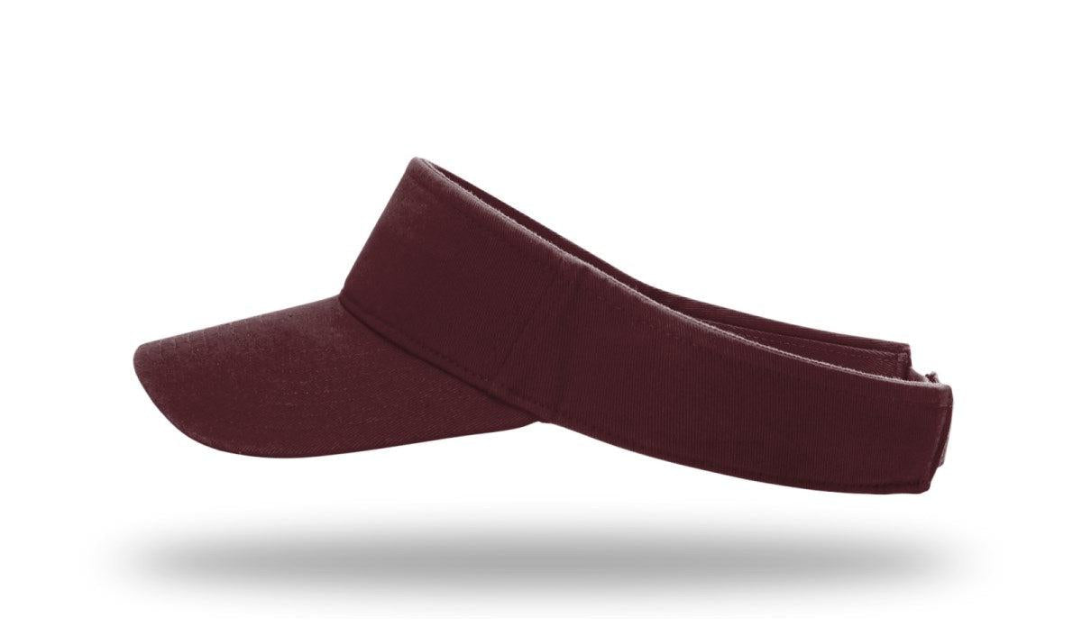 no-logo Richardson Garment Washed Visor-Richardson-Thread Logic
