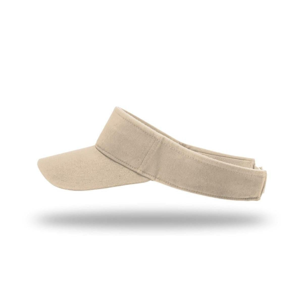 no-logo Richardson Garment Washed Visor-Richardson-Thread Logic