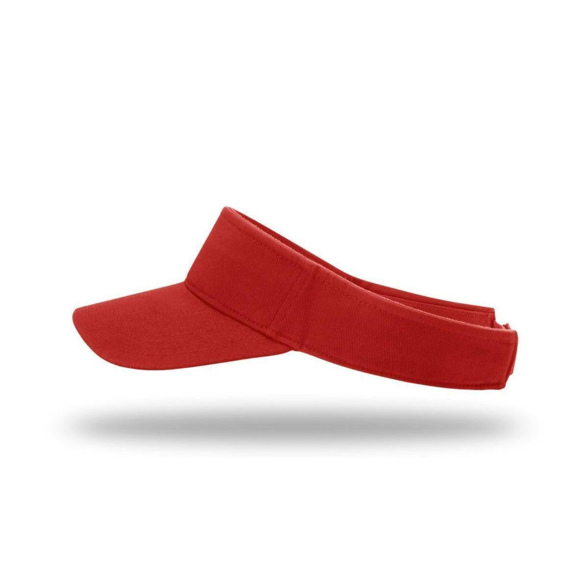 no-logo Richardson Garment Washed Visor-Richardson-Thread Logic