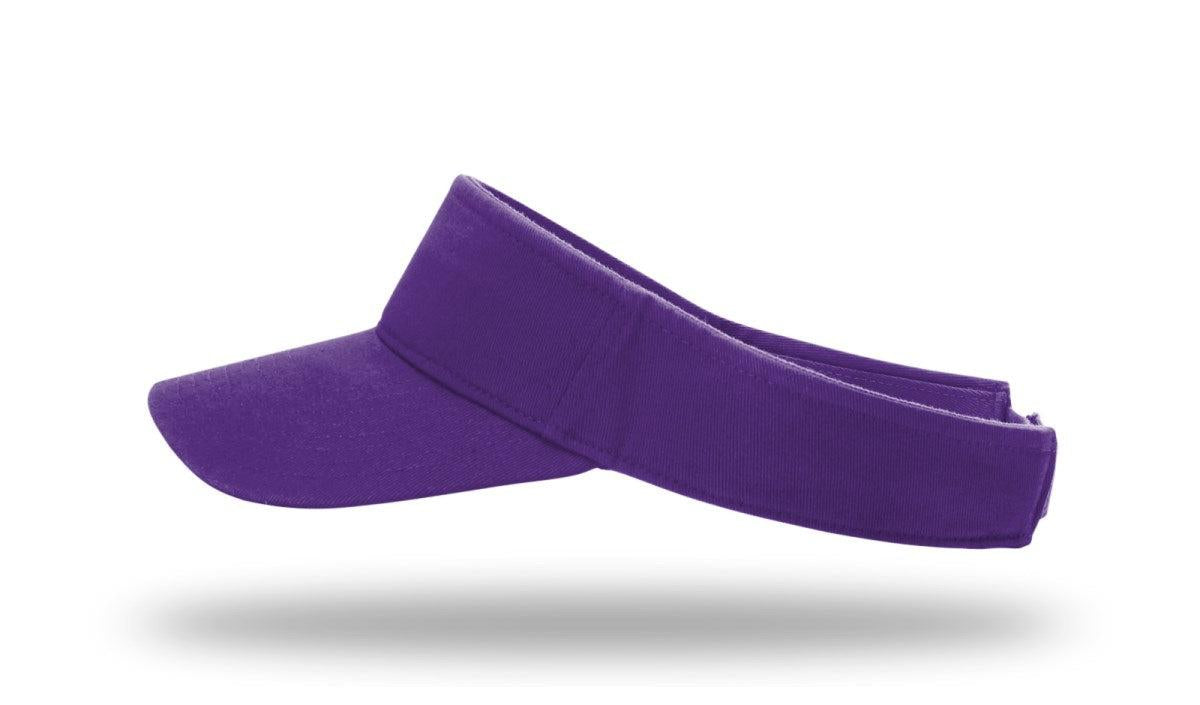 no-logo Richardson Garment Washed Visor-Richardson-Thread Logic