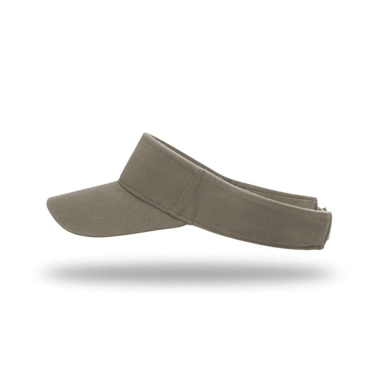 no-logo Richardson Garment Washed Visor-Richardson-Thread Logic