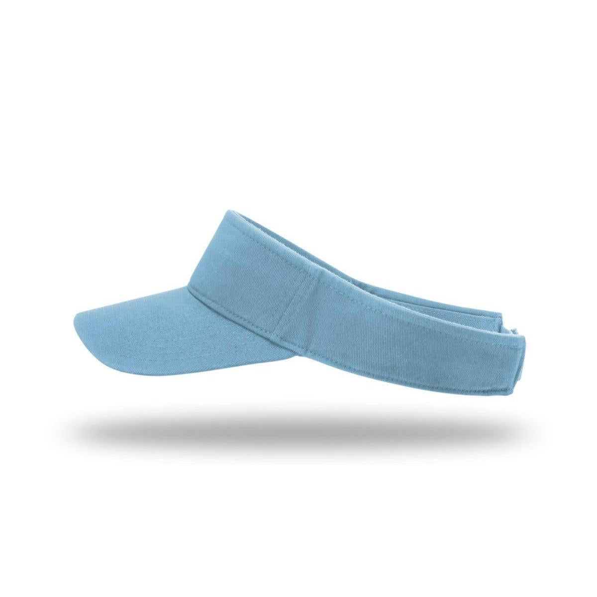 no-logo Richardson Garment Washed Visor-Richardson-Thread Logic