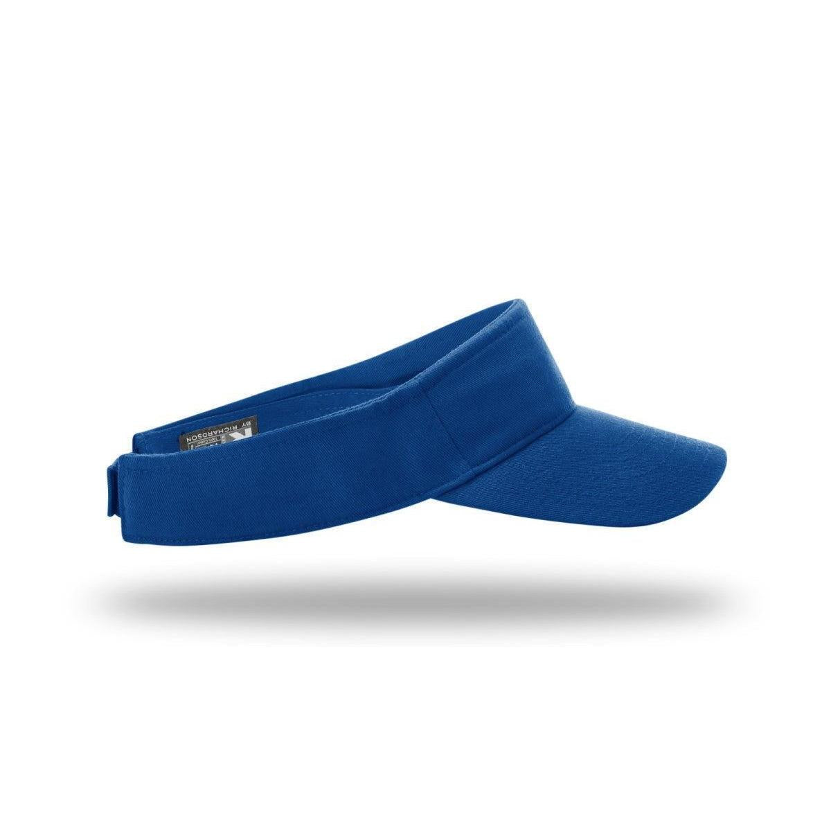 no-logo Richardson Garment Washed Visor-Richardson-Thread Logic