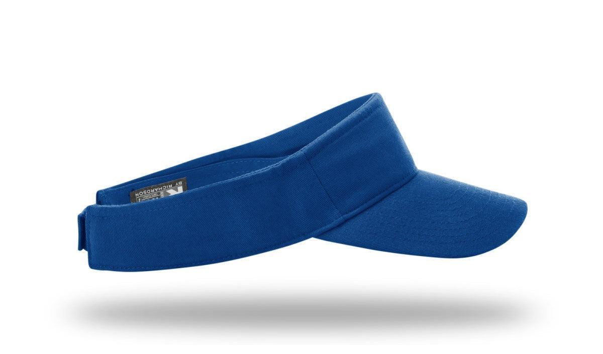 no-logo Richardson Garment Washed Visor-Richardson-Thread Logic