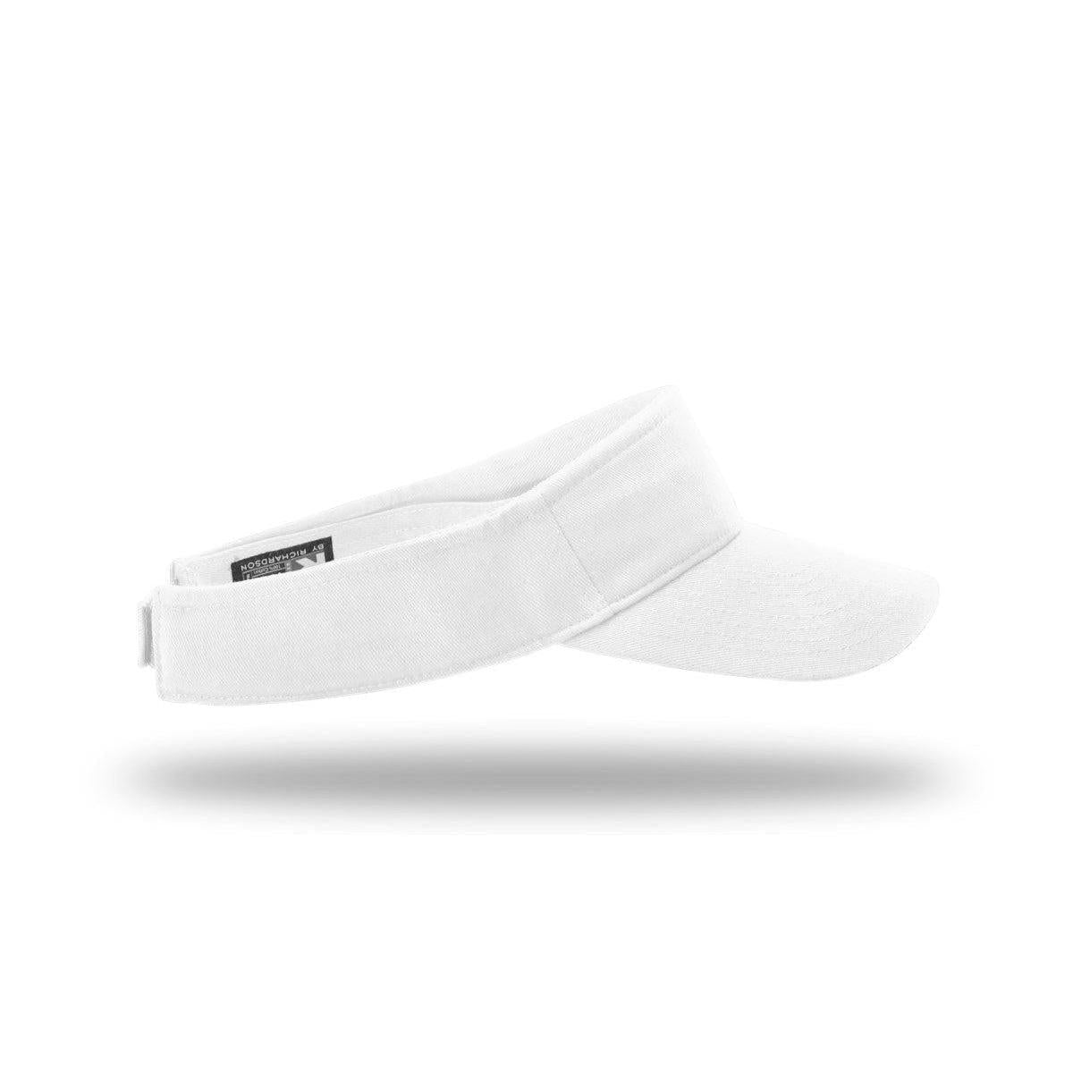 no-logo Richardson Garment Washed Visor-Richardson-Thread Logic