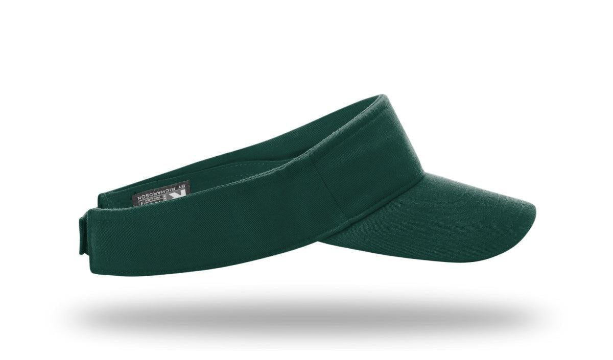 no-logo Richardson Garment Washed Visor-Richardson-Thread Logic