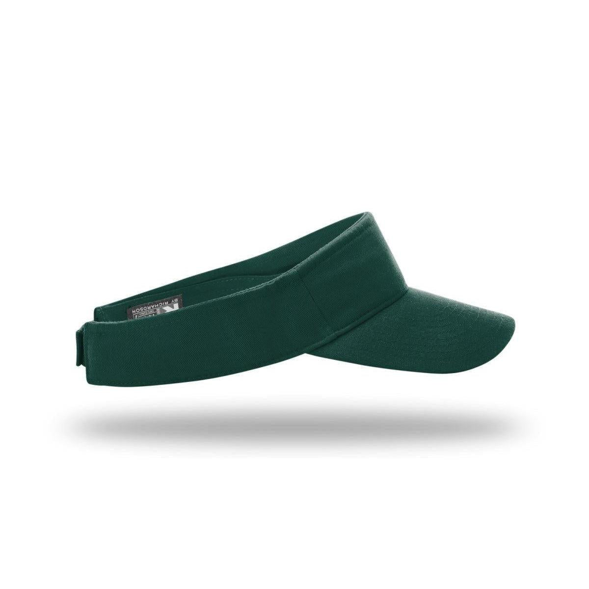 no-logo Richardson Garment Washed Visor-Richardson-Thread Logic