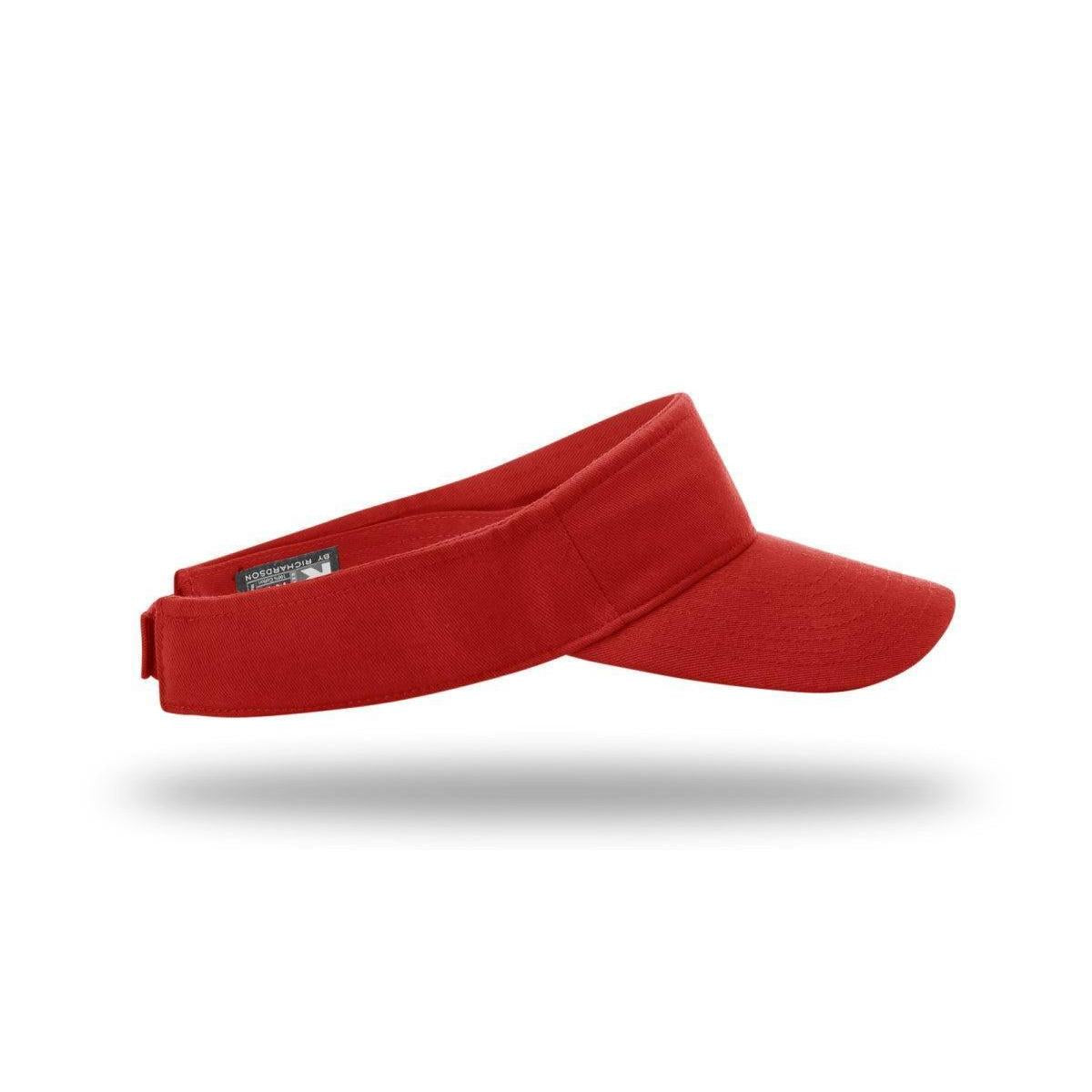 no-logo Richardson Garment Washed Visor-Richardson-Thread Logic