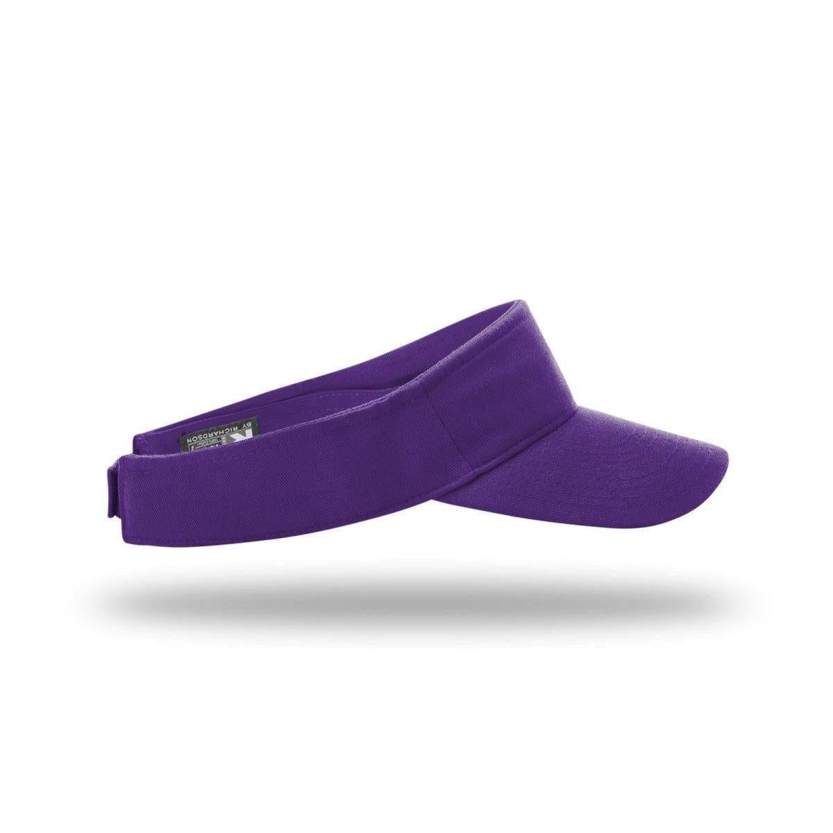 no-logo Richardson Garment Washed Visor-Richardson-Thread Logic