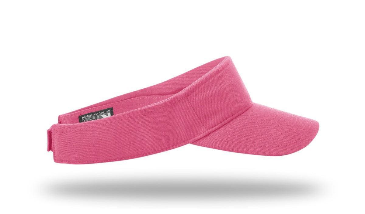 no-logo Richardson Garment Washed Visor-Richardson-Thread Logic