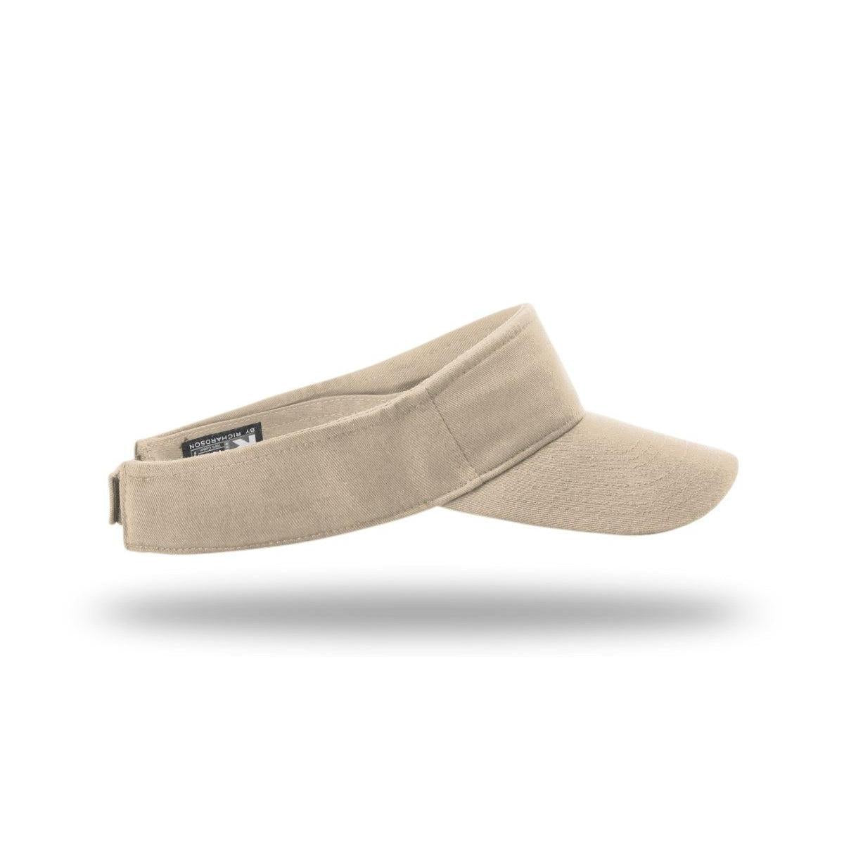 no-logo Richardson Garment Washed Visor-Richardson-Thread Logic