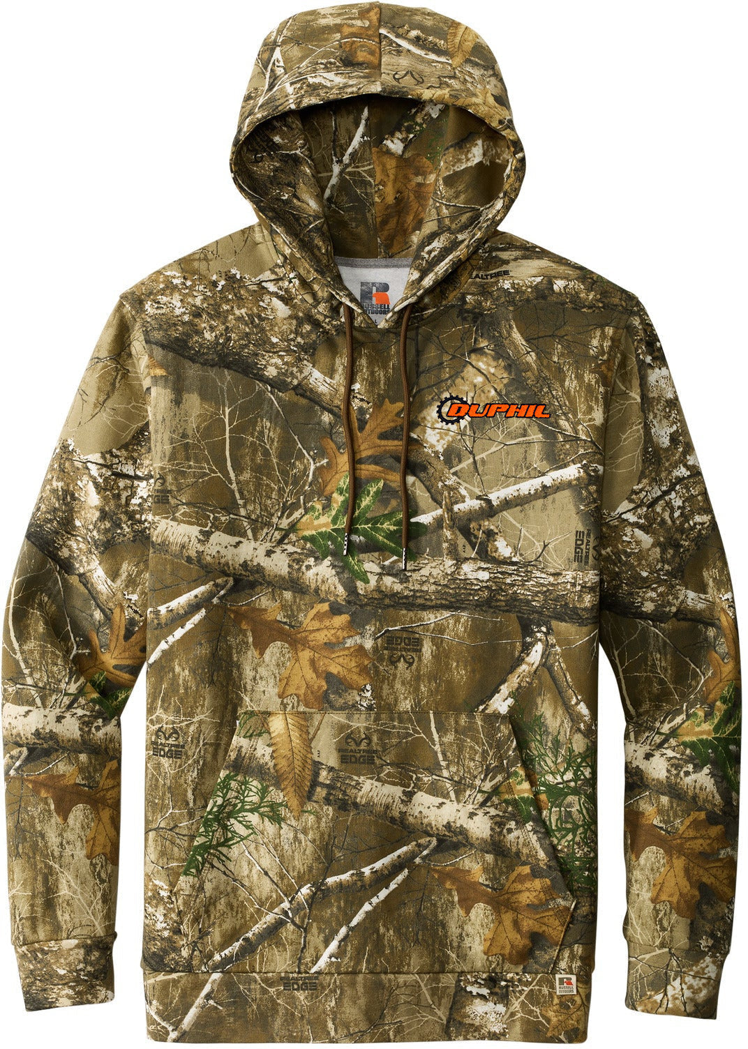 Russell Outdoors Realtree Pullover Hoodie With Custom Embroidery