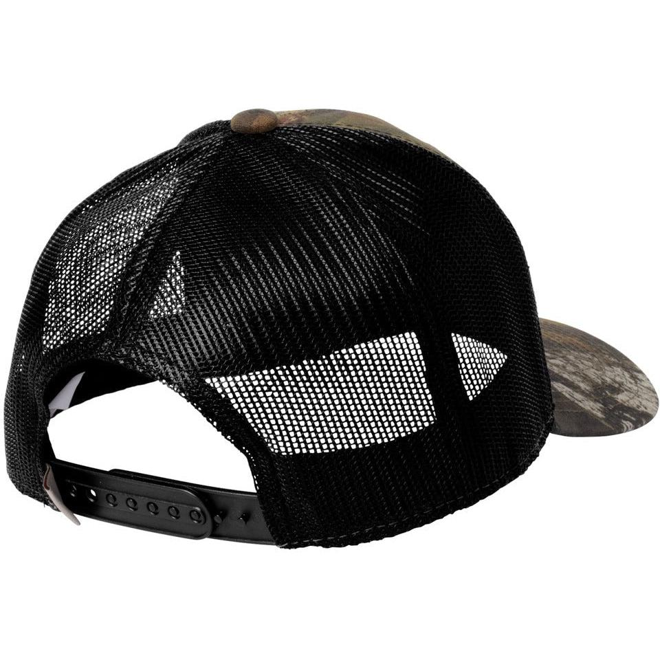 no-logo Russell Outdoors Camo Snapback Trucker Cap-Russell Outdoors-Thread Logic