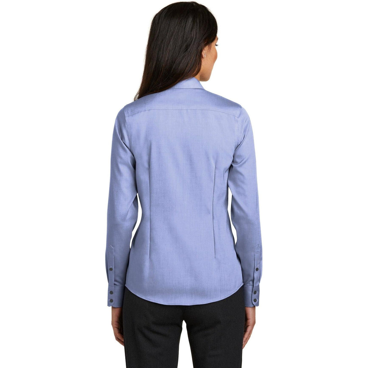 no-logo Red House Ladies Pinpoint Oxford Non-Iron Shirt-Active-Red House-Thread Logic