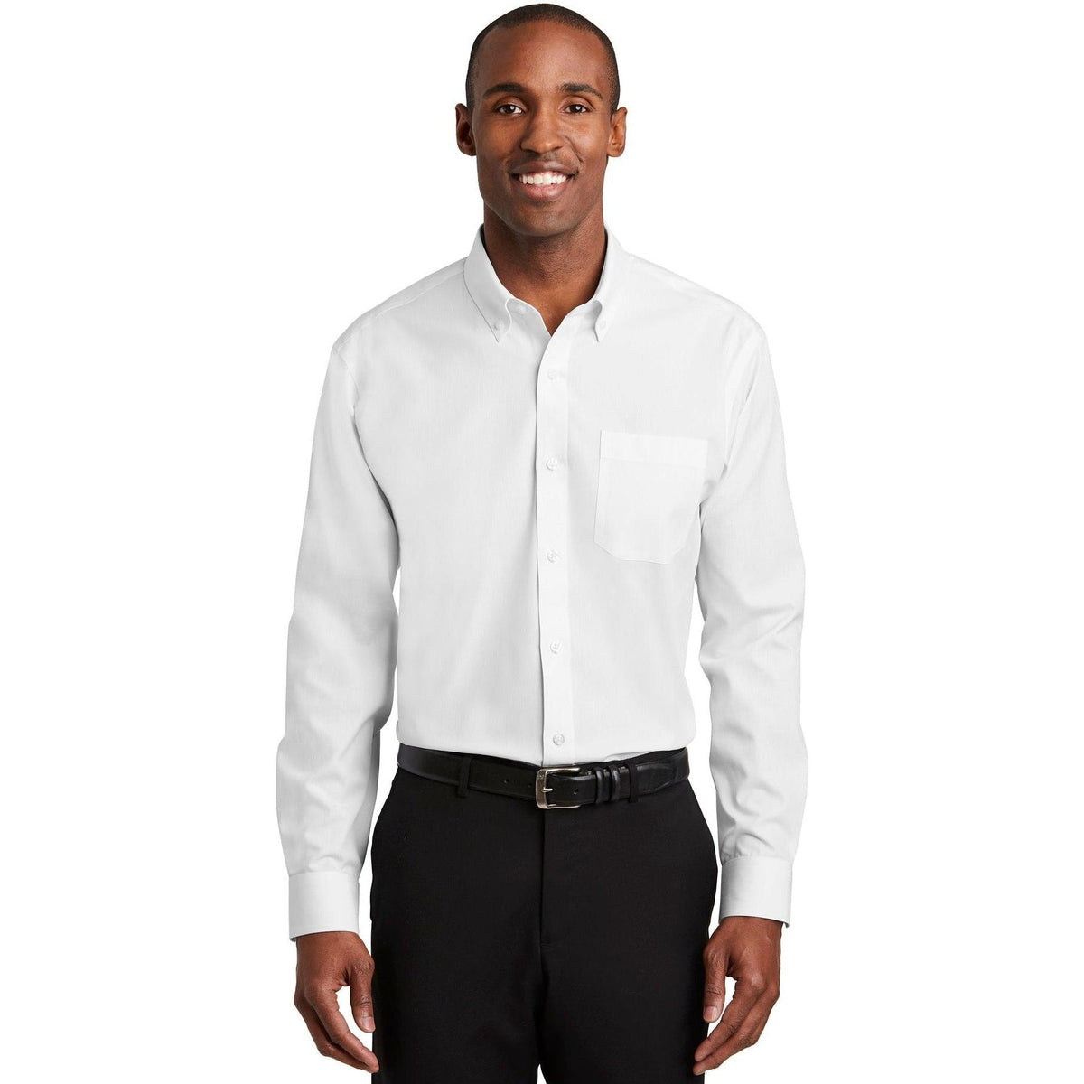 no-logo Red House Non Iron Nailshead Dress Shirt-Dress Shirts-Red House-Thread Logic