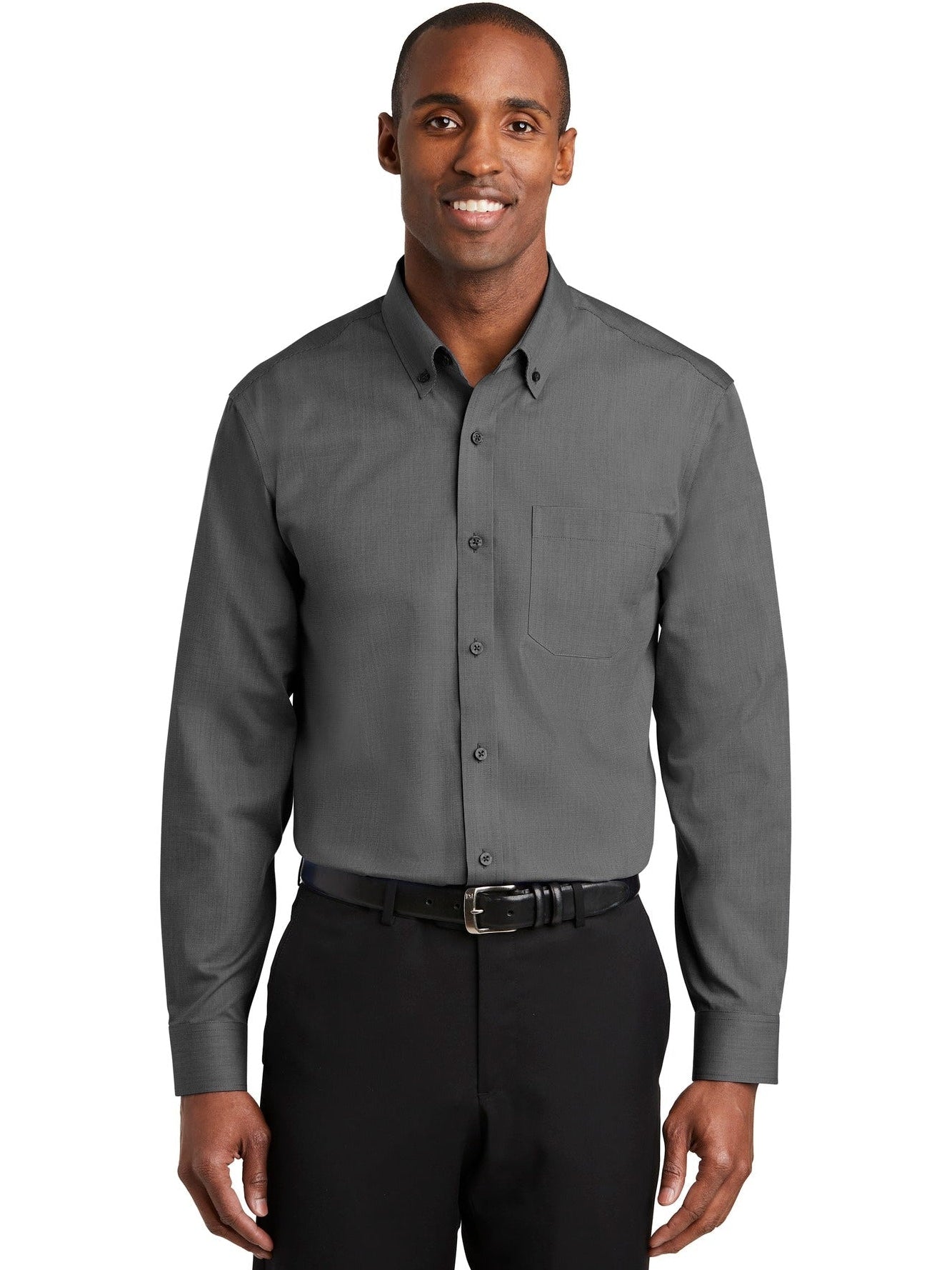 no-logo Red House Non Iron Nailshead Dress Shirt-Active-Red House-Thread Logic