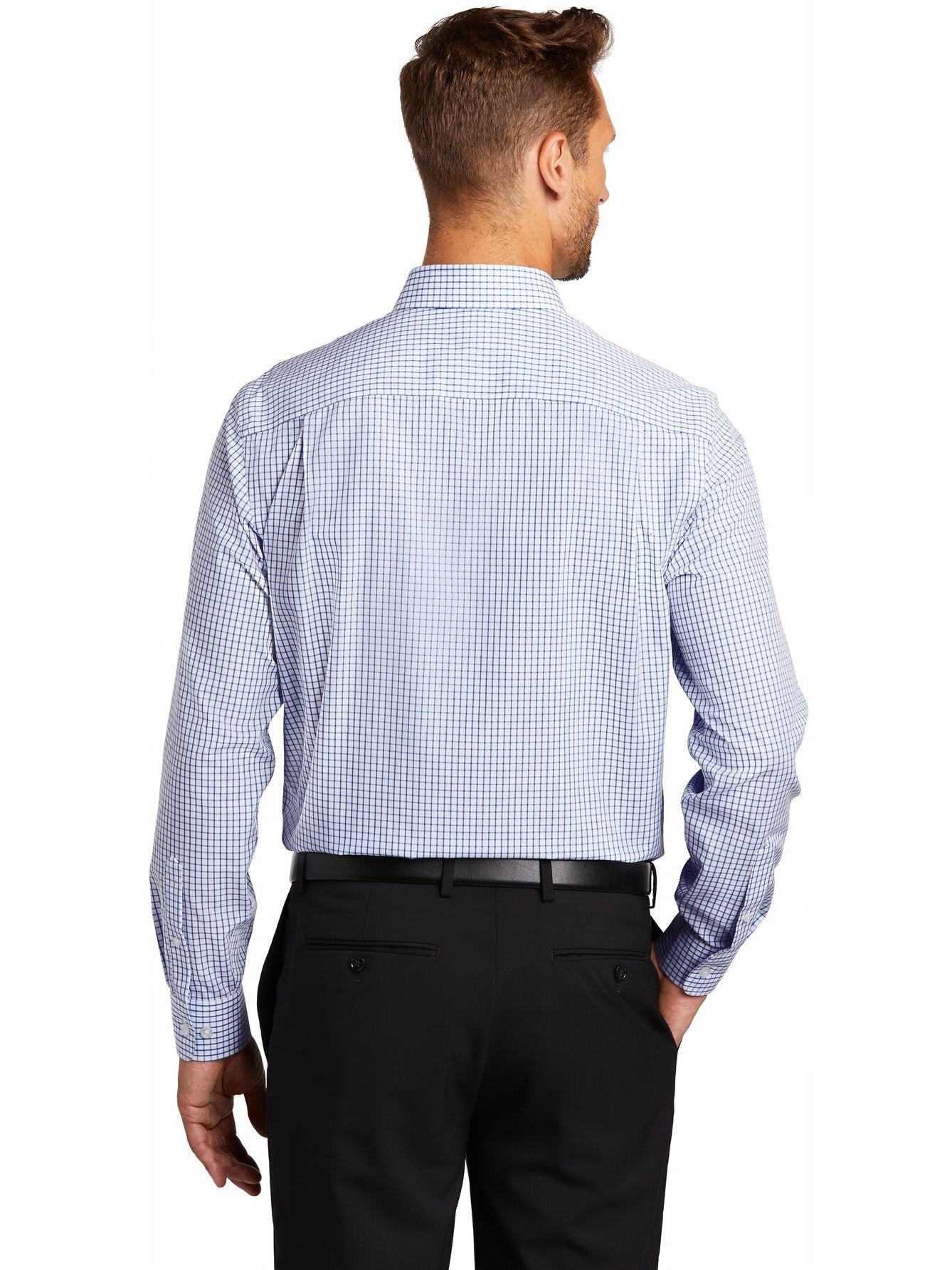 no-logo Red House Open Ground Check Non-Iron Shirt-Active-Red House-Thread Logic