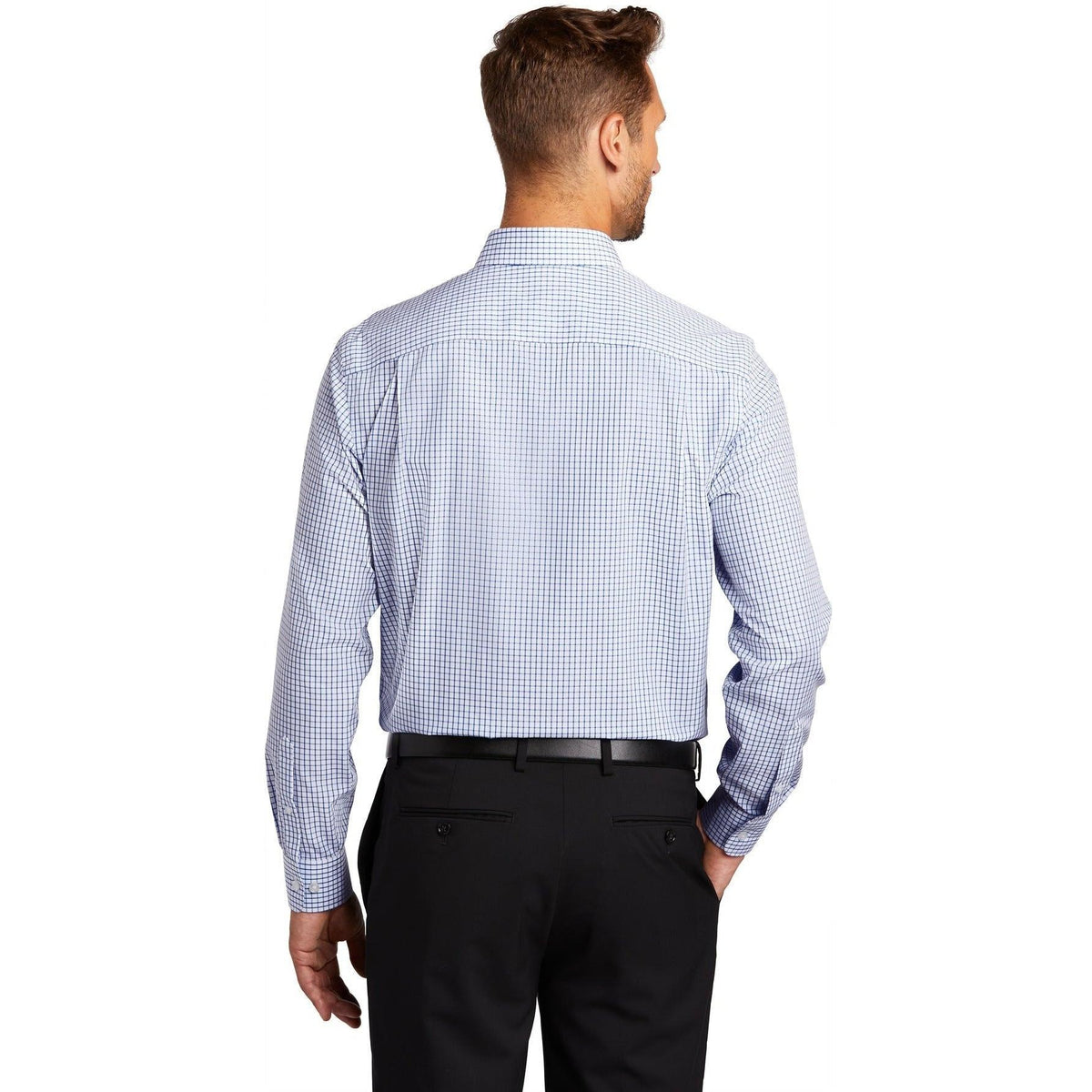 no-logo Red House Open Ground Check Non-Iron Shirt-Dress Shirts-Red House-Thread Logic
