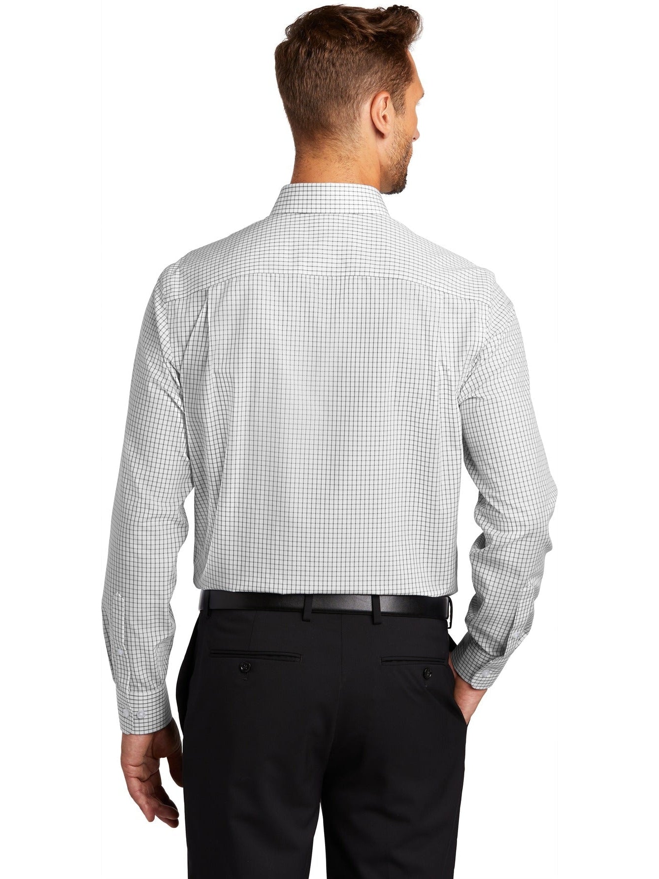 no-logo Red House Open Ground Check Non-Iron Shirt-Active-Red House-Thread Logic