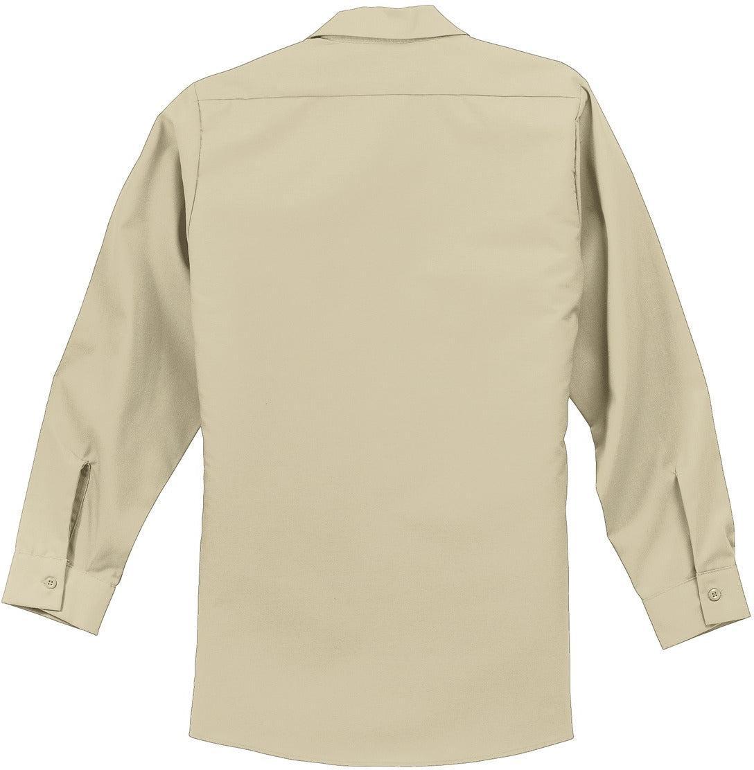 no-logo Red Kap Long Size, Long Sleeve Industrial Work Shirt-Regular-Red Kap-Thread Logic