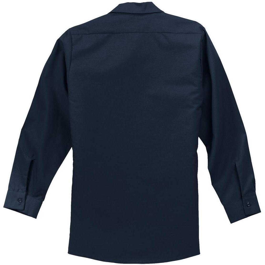 no-logo Red Kap Long Size, Long Sleeve Industrial Work Shirt-Regular-Red Kap-Thread Logic