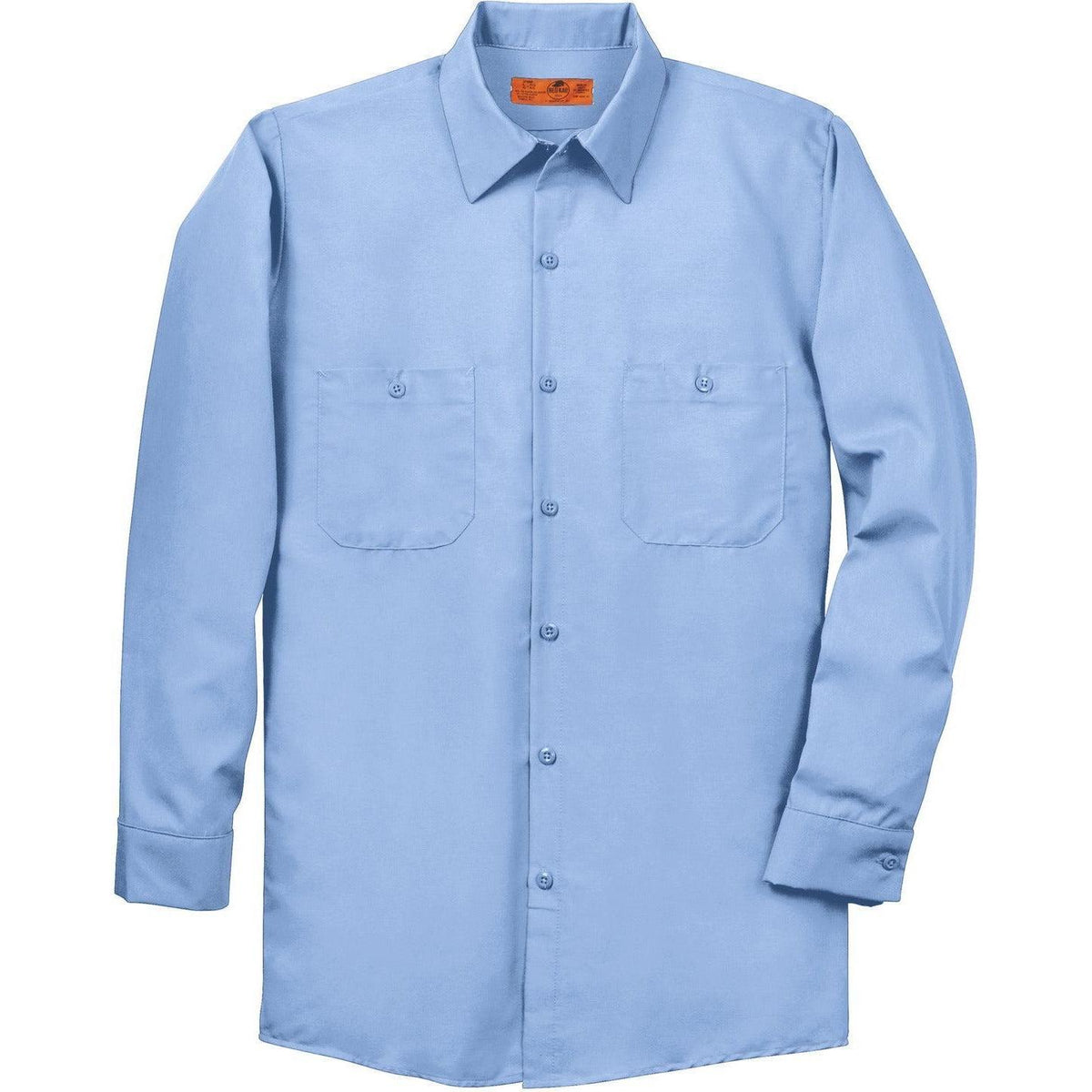no-logo Red Kap Long Size, Long Sleeve Industrial Work Shirt