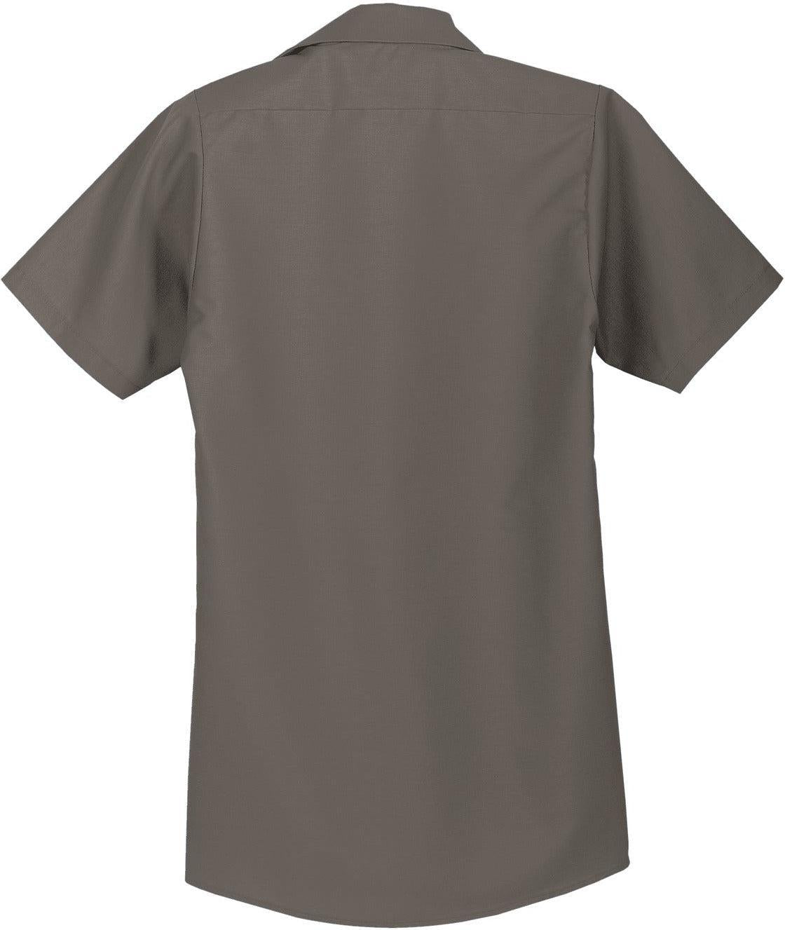 no-logo Red Kap Short Sleeve Industrial Work Shirt-Regular-Red Kap-Thread Logic