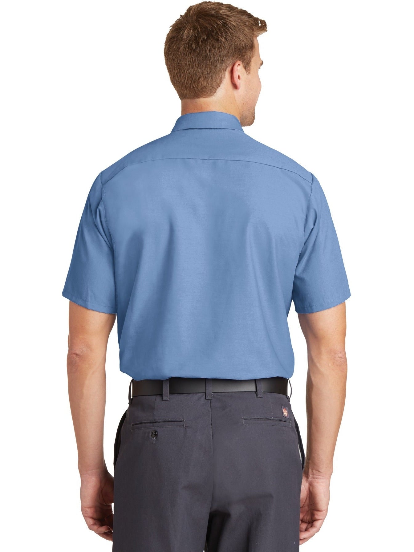 no-logo Red Kap Short Sleeve Industrial Work Shirt-Regular-Red Kap-Thread Logic